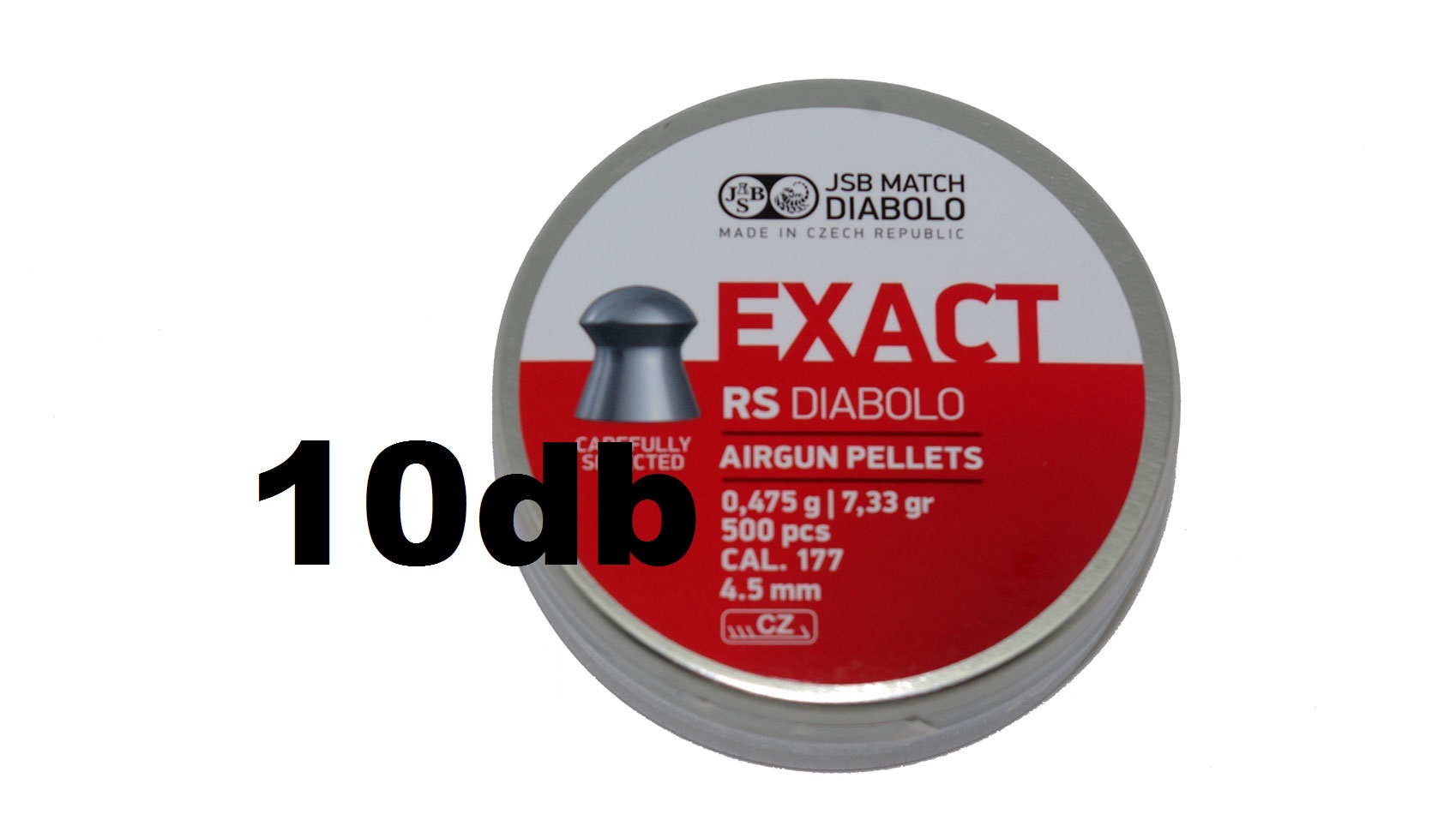 JSB EXACT RS DIABOLO 4,5mm 10 db