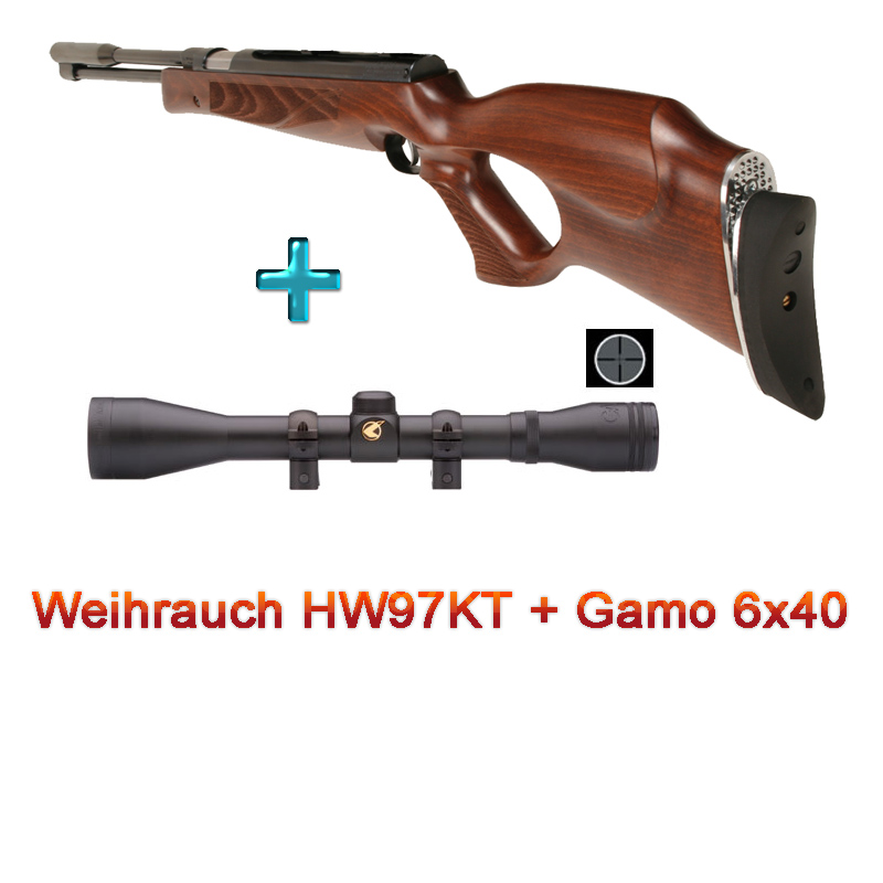 Hw 97 KT 4.5mm+ Gamo 6x40 optik légpuska, weihrauch légfegyver Hw 97 KT 4.5mm+ Gamo 6x40 optik légpuska, weihrauch légfegyver
