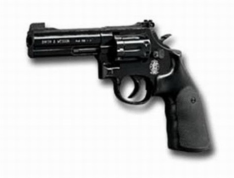 S&W-Revolver 586, 4 Zoll Lauf brüniert S&W-Revolver 586, 4 Zoll Lauf brüniert