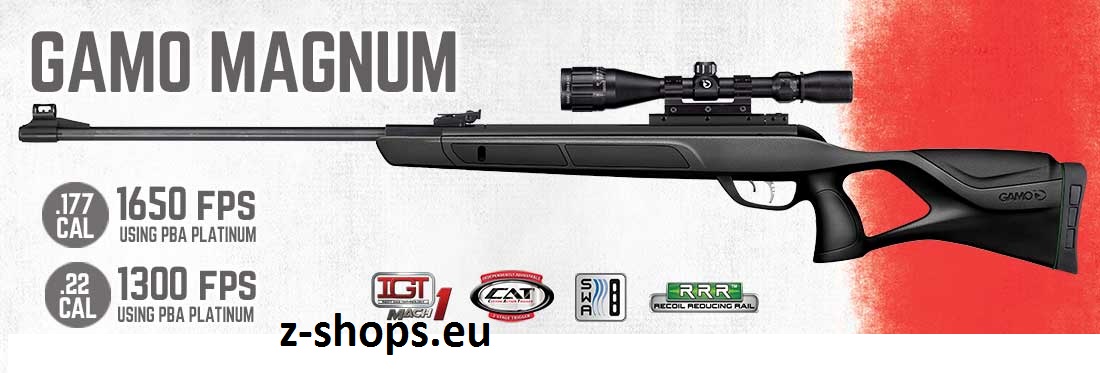 Gamo G-Magnum 1250 Match 1 légpuska 4,5 mm (36J) Gamo G-Magnum 1250 Match 1 légpuska 4,5 mm (36J)