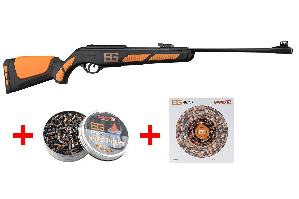 GAMO BEAR GRYLLS SURVIVAL LÉGPUSKA SZETT GAMO BEAR GRYLLS SURVIVAL LÉGPUSKA SZETT