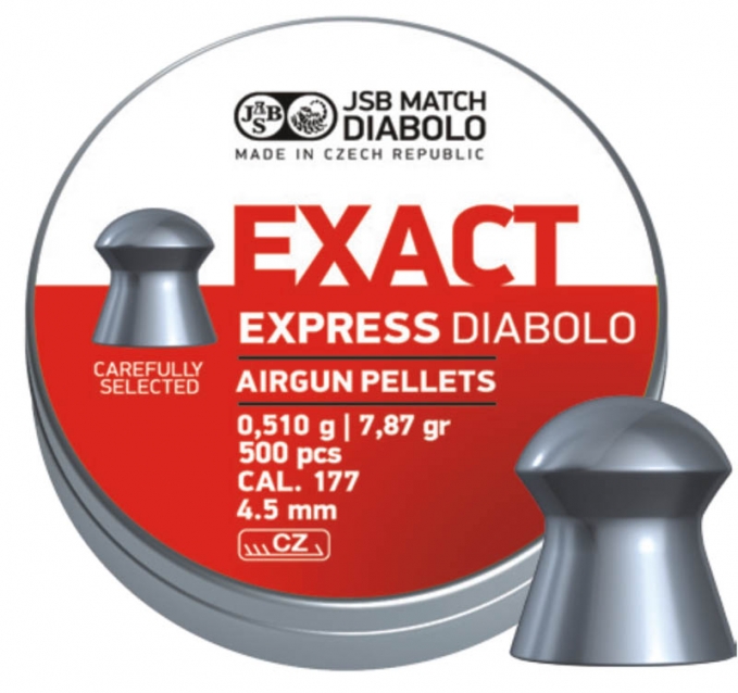 JSB Diabolo Exact Express 4,52 mm JSB Diabolo Exact Express 4,52 mm