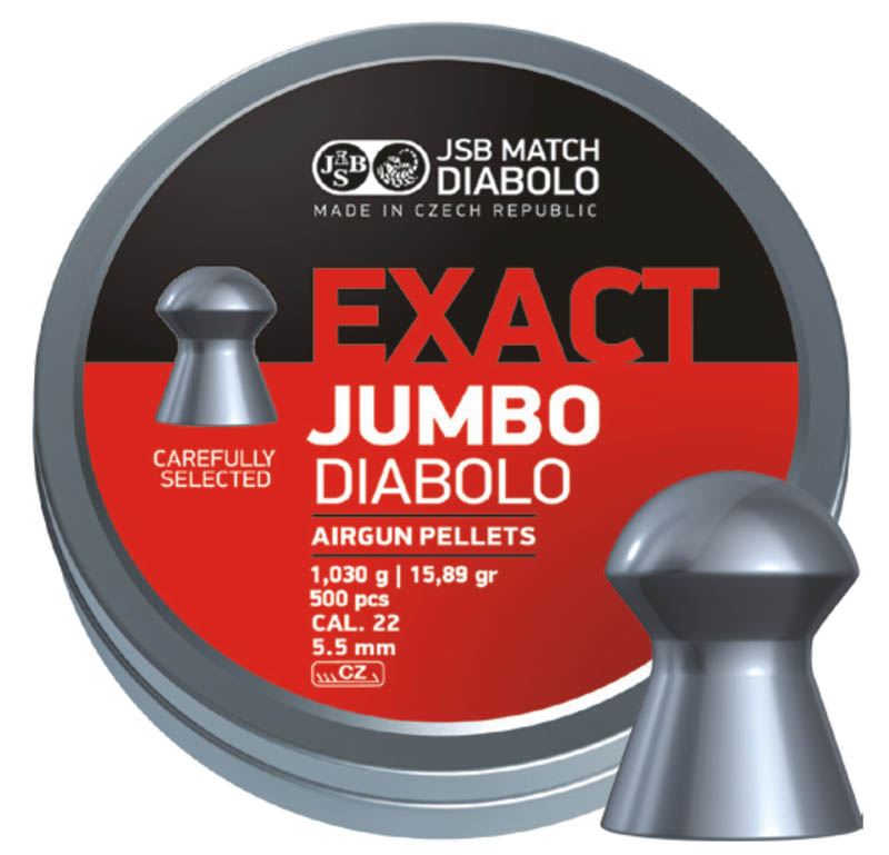 JSB Exact Jumbo 5,52 mm 500 darab JSB Exact Jumbo 5,52 mm 500 darab